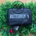 Bao Vợt Butterfly 2 Ngăn Chữ Xám