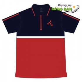 Áo PingPong T Sport (Xanh Đen - Đỏ)